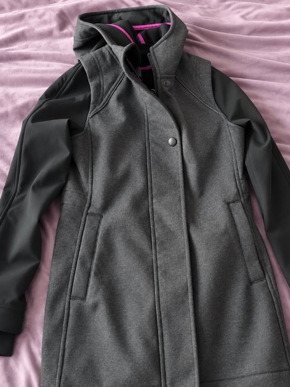 Ivivva by Lululemon Rock in the Rain Coat Jacket girls sz 10